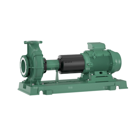 Pompa obiegowa Wilo-Atmos GIGA-N 050/250-37/2 normowa, jednostopniowa niskociśnieniowa pompa wirowa o konstrukcji blokowej, ze sprzęgłem, ochroną sprzęgła, silnikiem i płytą podstawy. Przeznaczona do pracy ciągłej, gwarantuje długą żywotność.