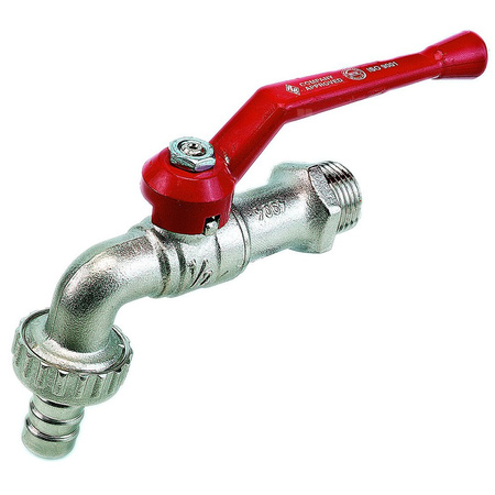 Zawór kulowy COMAP Wypływowy, z końcówką do węża 1/2'' GZ