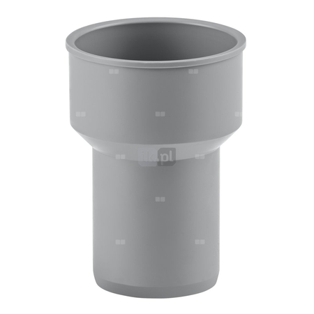 Złączka do rur metalowych MAGNAPLAST HT PLUS HTS, PP (szary), DN 50 x DN 40 (ww x ww), do kanalizacji