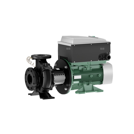 Pompa obiegowa blokowa Wilo-Stratos GIGA B 50/1-17/1,9-R1-S1 o najwyższej sprawności z silnikiem EC i elektronicznie regulowanym dopasowaniem wydajności, o konstrukcji dławnicowej. Jednostopniowa, niskociśnieniowa pompa wirowa z przyłączem kołnierzowym i