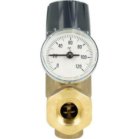 Zawór równoważący z funkcją przegrzewu do cyrkulacji c.w.u. AFRISO ATB 200 mosiądz DN 15