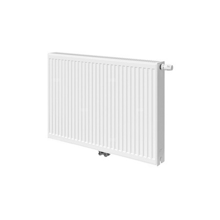 Grzejnik płytowy typ 21S PURMO Flex CVF wym. 500 x 400 mm, kolor biały, moc 462 W, front Profilowany