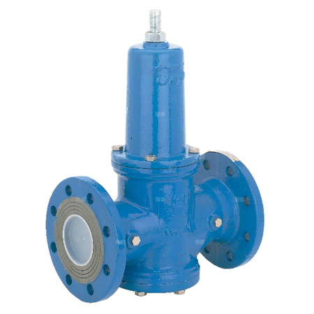 Typ DRVD - zawór redukcyjny do wody, nastawa 1,5 - 6,0 bar, przyłącza kołnierzowe PN16, Pnom=1,6 MPa, tmax=40 st.C. DN 50