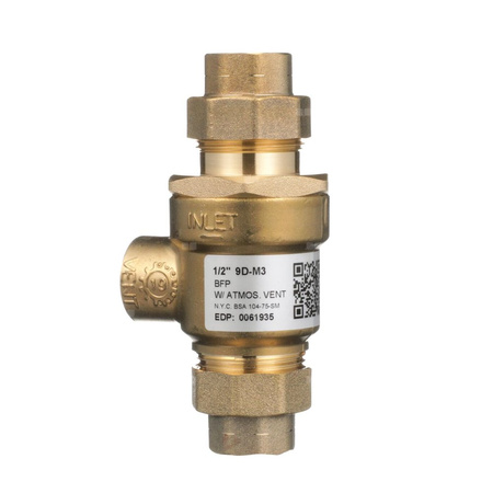 9D-M3 1/2" Backflow Preventer 9D DN15 BACKFLOW PREVENTER 9D-M3 1/2"