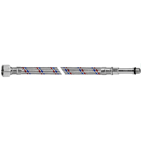 QIK Wąż elastyczny w oplocie INOX 1/2 X M10 40 DŁ