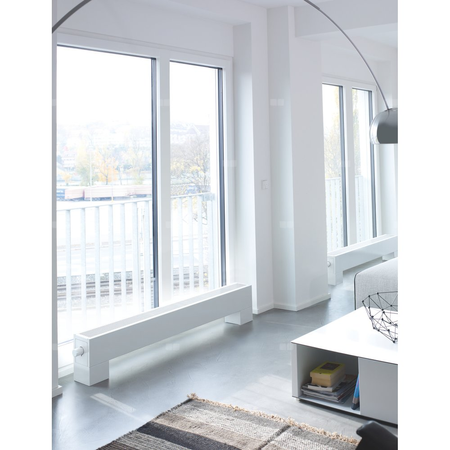 Grzejnik konwektorowy ZEHNDER Stana Neo, wym. 280 x 700 mm, kolor biały, moc 1358 W