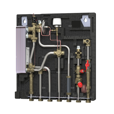 Danfoss EvoFlat MSS StS 1, w/bypass, w/1 CW meter, w/EPP front, w/HTC, w/TWA 24V, w/ESMC, w/Danfoss Icon Expansion Module, 43kW