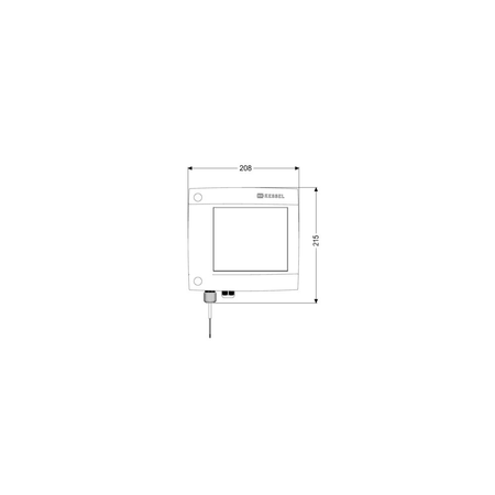 Modem TeleControl, do podłączenia do urządzeń sterowniczych Comfort 230V i 400V