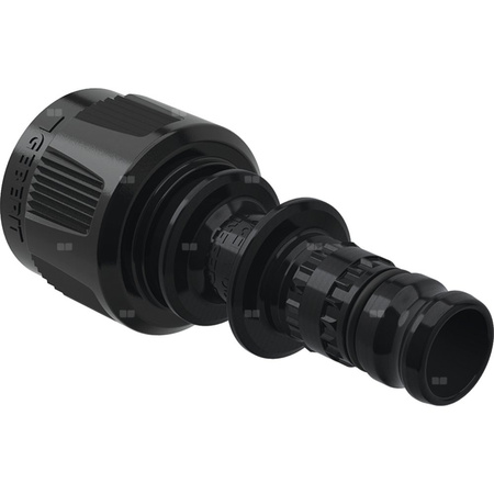 Złączka przejściowa  GEBERIT Mepla, PVDF, 20 (końcówka wciskowa x master fix)