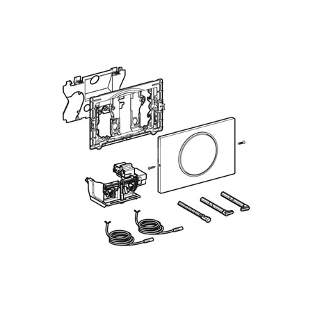 Pokrywa Geberit do podtynkowego gniazda rozdzielacza