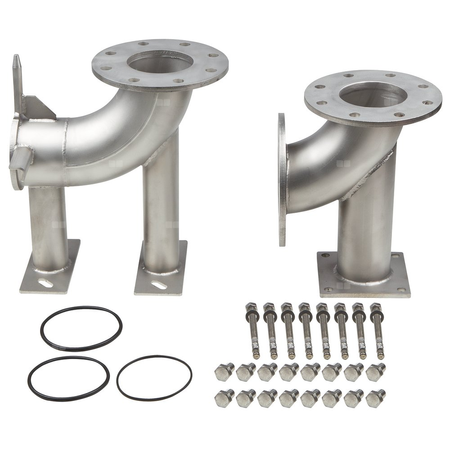 Zestaw montażowy stal, przył. DN 100 dł.607mm szer.300mm WILO