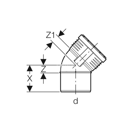 Uszczelka Geberit Silent-PP wargowa EPDM d32