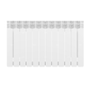 Grzejnik żeberkowy GAVIA 50 PLUS aluminium, podłączenie boczne 575 x 966 mm, kolor biały, moc 1408 W