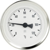 Termometr bimetaliczny AFRISO BiTh fi 80 mm 0…120'C tuleja 40 mm połączenie ax