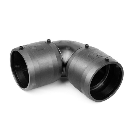 Kolano elektrooporowe dwustrefowe PE100RC 90 st. d 180 FOX