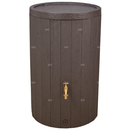 TIMBER zbiornik na deszczówkę 230 litrów brązowy