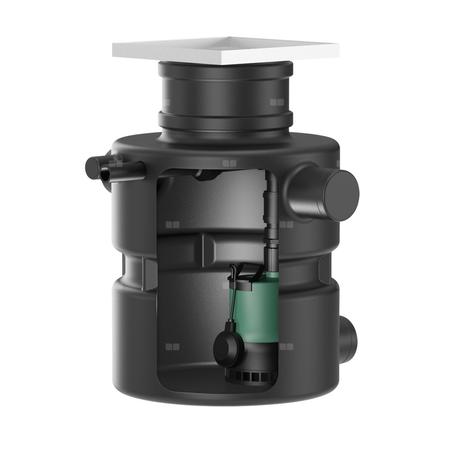 Wilo-DrainLift BOX 32/8E O kompaktowa przepompownia nadposadzkowa