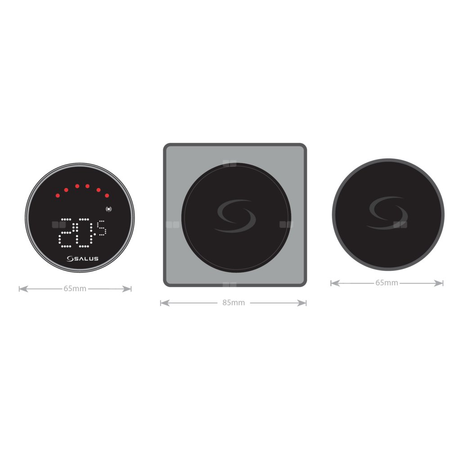 Salus internetowy, bezprzewodowy, natynkowy regulator tygodniowy z wbudowanym akumulatorem IT800WiFi