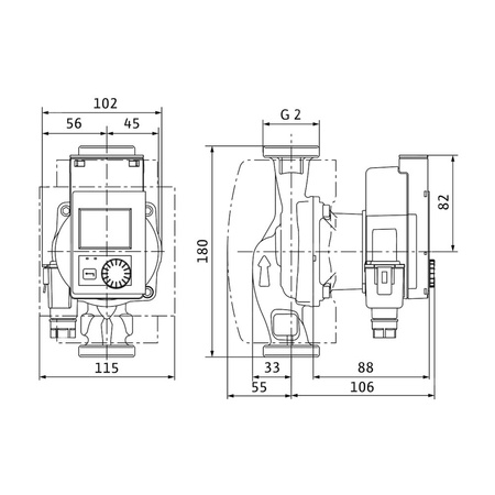Pompa obiegowa WILO Stratos PICO 30/0,5-4 1 x 230 V 50/60 Hz, PN 10/10bar