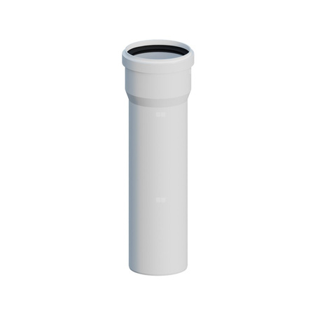 Rura prosta PP L250mm DN80mm z uszczelką [EPDM]