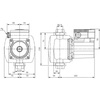 Pompa obiegowa WILO TOP-Z 20/4 EM PN6/10, 2900 obr/min 1 x 230 V 50 Hz, PN 10/10bar