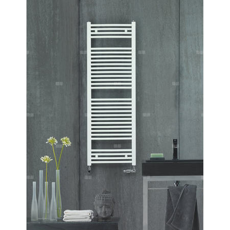 Grzejnik drabinkowy ZEHNDER Virando Bow, wym. 1226 x 745 mm, kolor biały RAL9016, moc 822W