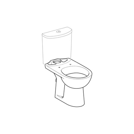 Deska sedesowa Geberit Selnova z siedziskiem dla dzieci, mocowanie od góry: Wolne opadanie=Tak, Zawiasy wypinane=Tak, Mocowanie=Od góry, Biały / Błyszczący