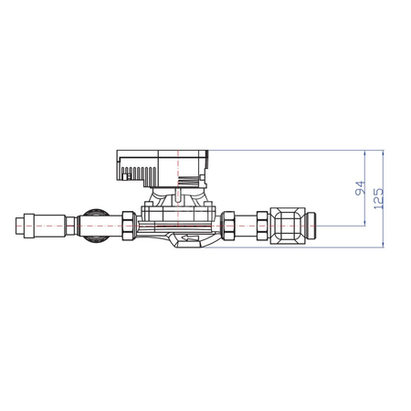 Grupa pompowa RUMET WE40 VTA322 Kvs 1,6