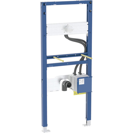 Stelaż podtynkowy Geberit Duofix do umywalki, 130 cm, elektroniczna bateria umywalkowa ścienna z podtynkowąskrzynką funkcyjną: 50x130x7.5cm,