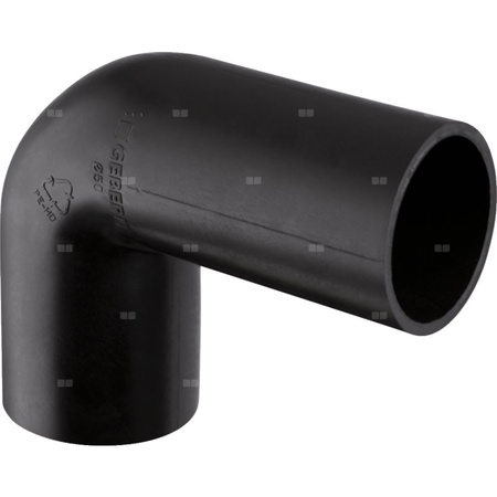 Kolano przyłączeniowe 88.5' GEBERIT HDPE, PE / polietylen, 50 mm (króciec)