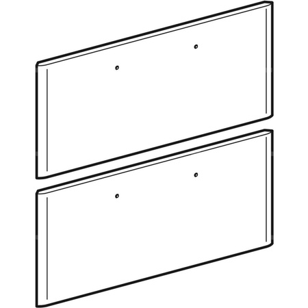 Front szuflady do szafki pod umywalkę GEBERIT iCon, kol. szary szer.800 mm