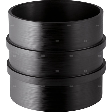 Tuleja z podwójnym pierścieniem GEBERIT HDPE, PE / polietylen, 315 mm, DN 300 x 315 mm x DN 300 (króciec)