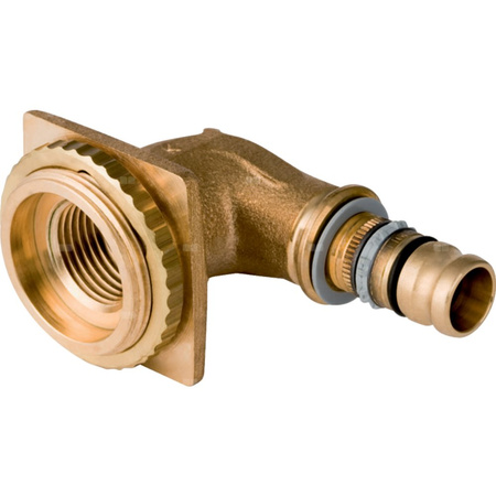 Kolano Geberit Mepla podłączeniowe do zbiorników podtynkowych d16-1/2"