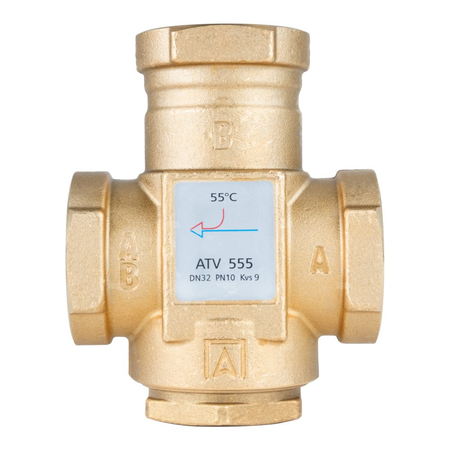 Zawór bezpieczeństwa AFRISO ATV 555 mosiądz GW x GW 1 1/4''