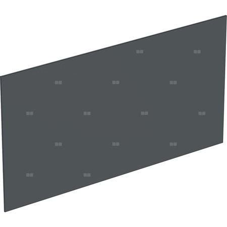 Front szuflady do szafki bocznej GEBERIT ONE, kol. czarny matowy szer.450 mm