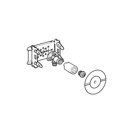 Uchwyt mocujący Geberit