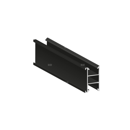 Szyna montażowa ryflowana SM-30X50/3700 AL KLIK czarna