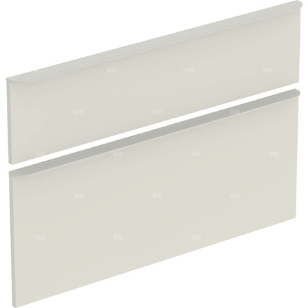 Zestaw frontów szuflad do szafki pod umywalkę GEBERIT, kol. sand wysoki połysk szer.900 mm