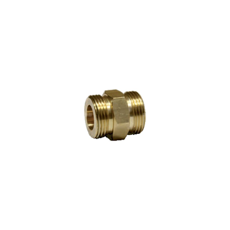 Nypel RUMET mosiądz 3/4'' x 3/4'' (GZ), 31 mm