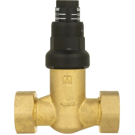 Regulator upustowy AFRISO DU mosiądz GW 3/4'' max. 95'C 10-50 kPa