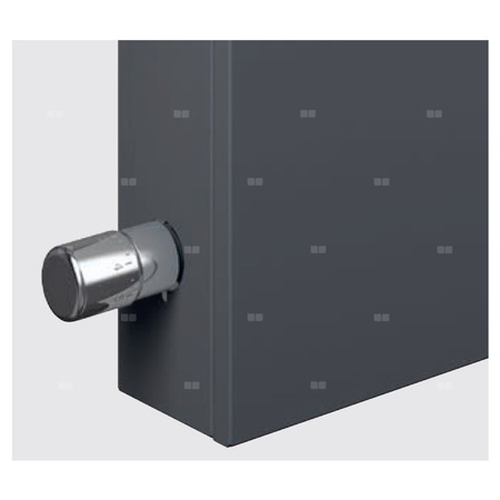 Grzejnik konwektorowy ZEHNDER Lateo, wym. 400 x 1200 mm, kolor biały, moc 929 W