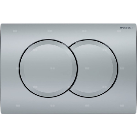 Przycisk uruchamiający Geberit Delta01, przedni, chrom-mat, okrągły