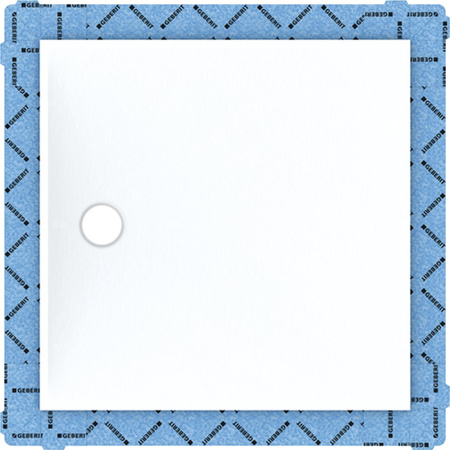 Panel do prysznica bezbrodzikowego Geberit Setaplano, kwadratowy: 80x80cm