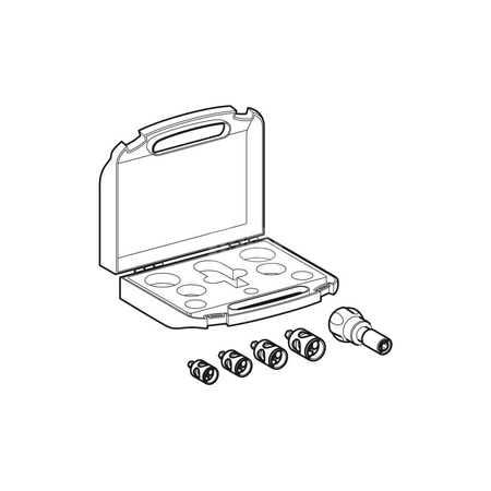 Pokrętło do nasadek do gradowania i kalibracji Geberit