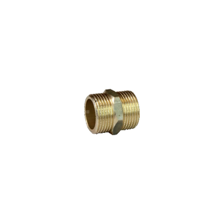 Nypel RUMET Long mosiądz 3/4'' x 3/4'' (GZ)