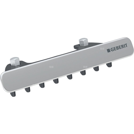Pokrywa odpływu Geberit z wkładem grzebieniowym, do umywalki, krótka: Chrom błyszczący