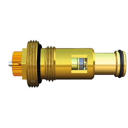Wkładka zaworowa do grzejników HERZ TS-98-V mosiądz 1/2'', długość 65 mm Kvs 1.51