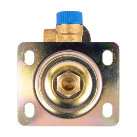 Zespół przyłączeniowy AFRISO BSB 3/4'' GW x szybkozłącze, max. 6 bar + wskaźnik ciśnienia