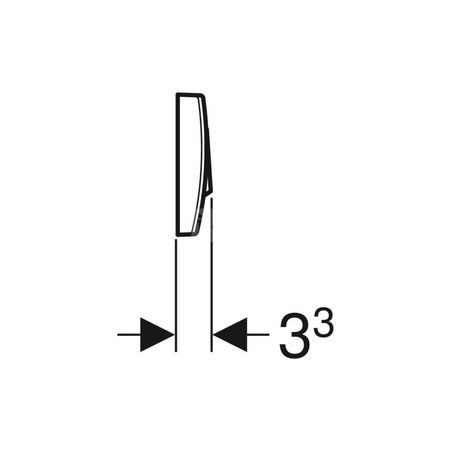 Zestaw przedłużek Geberit do spłuczki podtynkowej 300T 15 cm