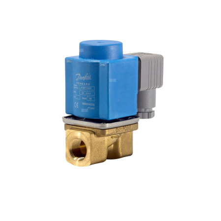 Zawór elektromagnetyczny EV220B, Funkcja: NC, G, 3/8, 1.500 m³/h, NBR